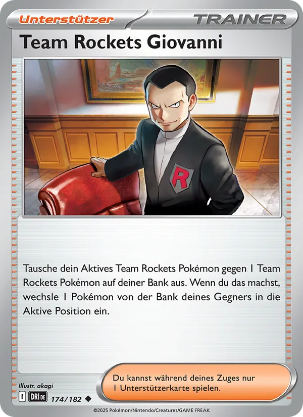 Team Rockets Giovanni, Ewige Rivalen Nº 174