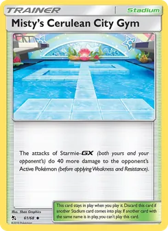 Misty’s Cerulean City Gym, Hidden Fates Nº 61 Normal