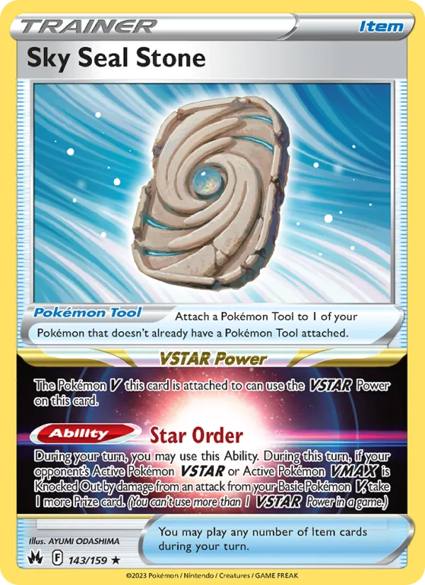 Sky Seal Stone, Crown Zenith No. 143
