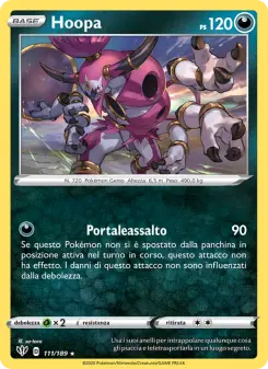Hoopa, Fiamme Oscure Nº 111 Holo