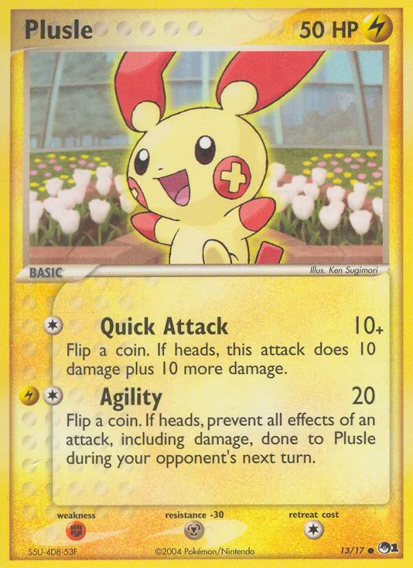 Plusle, POP Series 1 No. 13