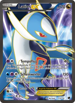 Latios-EX, Plasma-Frost No. 113 Normal
