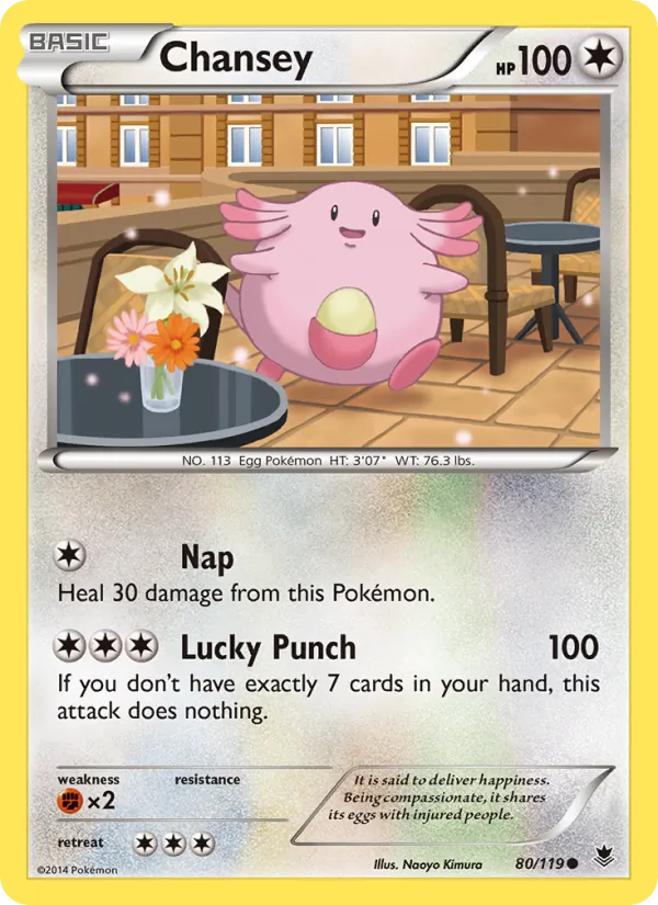 Chansey, Phantom Forces Nº 80