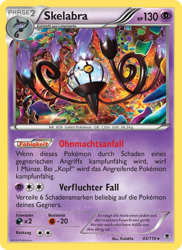 Skelabra, Phantomkräfte Nº 43