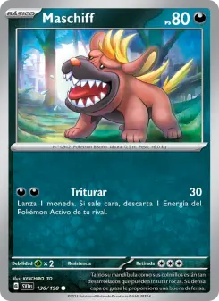 Maschiff, Escarlata y Púrpura Nº 136 Normal