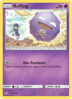 Koffing, Vínculos Indestructibles Nº 73 Normal