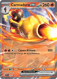 Carmadura-ex, SVP Black Star Promos No. 105 Holo