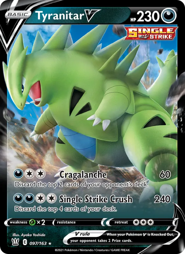 Tyranitar V, Battle Styles No. 97