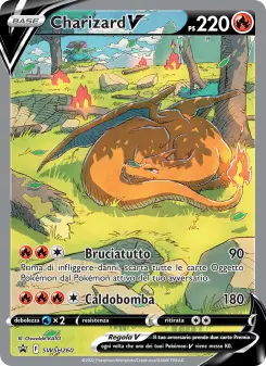 Charizard V, SPSC Promo No. SWSH260 Normal