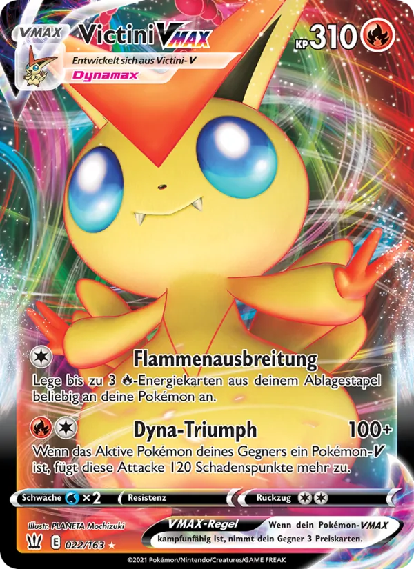Victini VMAX, Kampfstile No. 22