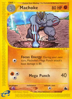 Machoke, Skyridge No. 38 Normal