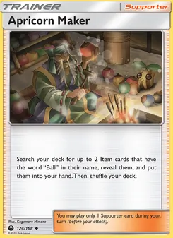 Apricorn Maker, Celestial Storm Nº 124 Normal