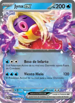 Jynx ex, 151 No. 124 Holo