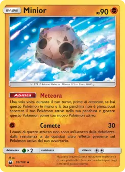 Minior, Tempesta Astrale No. 83 Normal