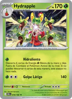 Hydrapple, Rivales Predestinados Nº 018 Holo