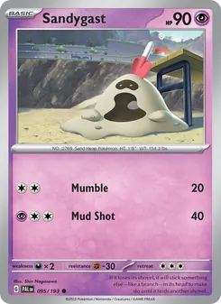 Sandygast, Paldea Evolved No. 095 Normal