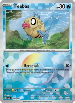Feebas, Festival Terastal ex No. 035 Normal