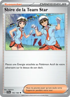 Sbire de la Team Star, Écarlate et Violet No. 195 Normal