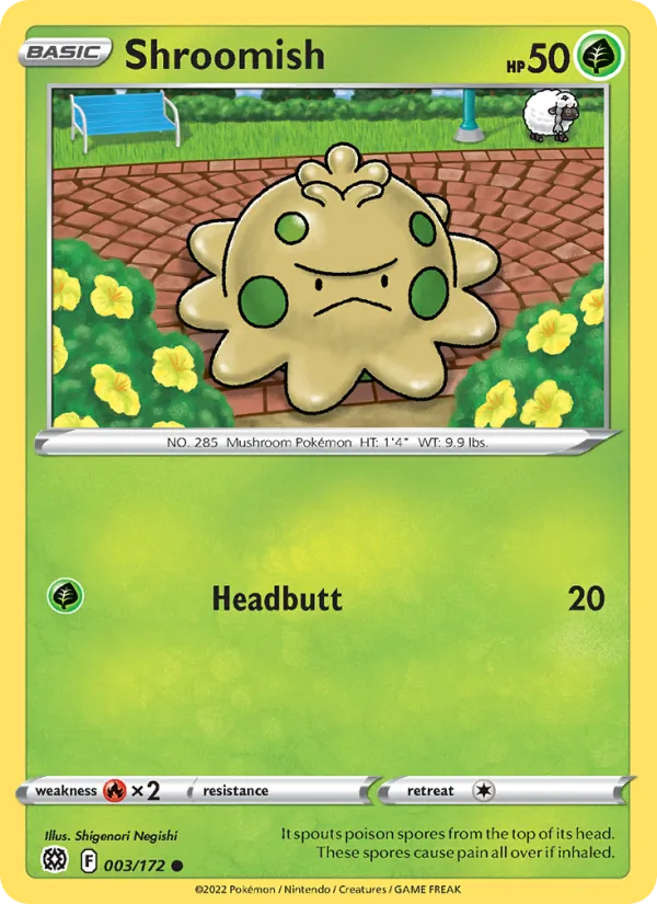 Shroomish, Brilliant Stars No. 003