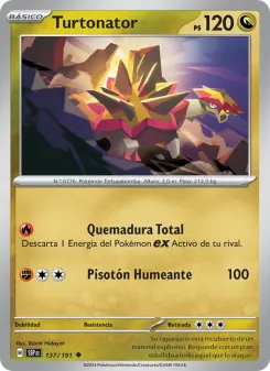 Turtonator, Chispas Fulgurantes No. 137 Normal