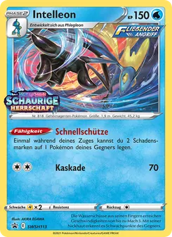 Intelleon, SCSC Promokarten Nº SWSH113 Holo