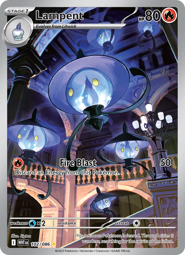 Lampent, White Flare Nº 102