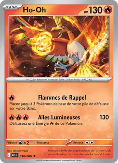 Ho-Oh, Chaos Ascendant No. 010 Holo