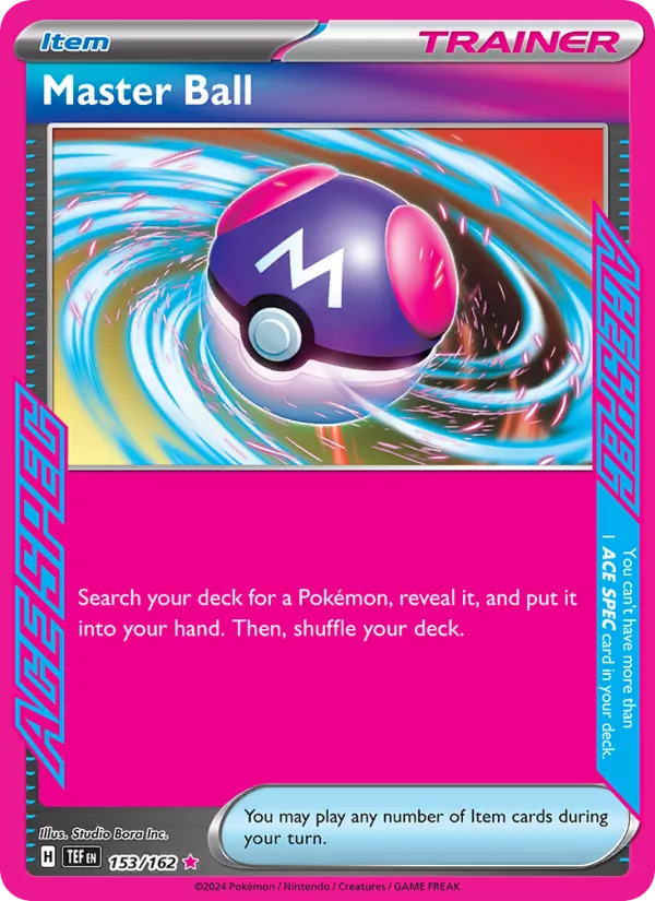 Master Ball, Temporal Forces Nº 153