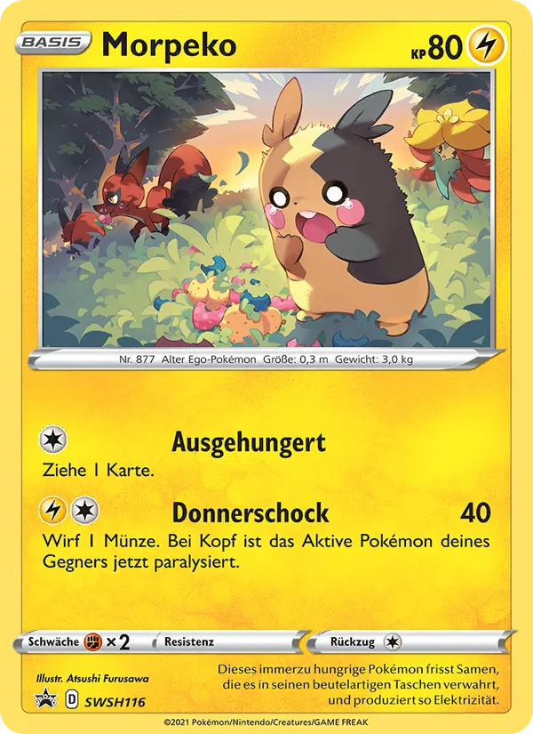 Morpeko, SCSC Promokarten No. SWSH116