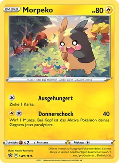 Morpeko, SCSC Promokarten No. SWSH116 Holo