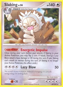 Slaking, Mysterious Treasures No. 34 Normal