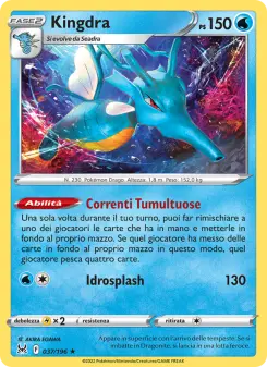 Kingdra, Origine Perduta No. 037 Holo