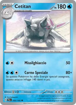 Cetitan, Evoluzioni a Paldea No. 055 Normal