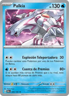 Palkia, Brecha Paradójica No. 040 Holo
