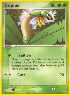 Tropius, Hidden Legends No. 27 Normal