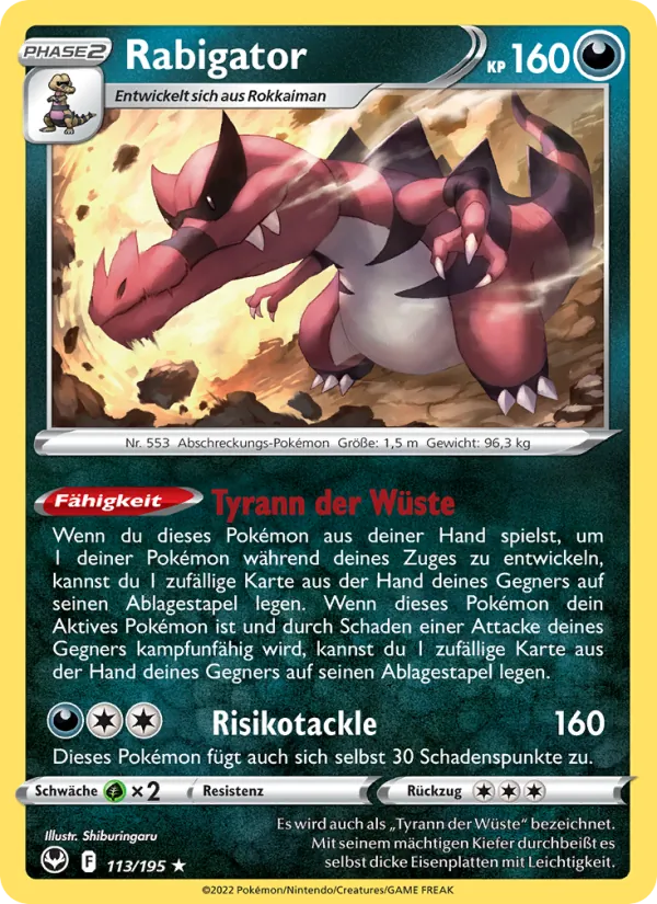 Rabigator, Silberne Sturmwinde Nº 113