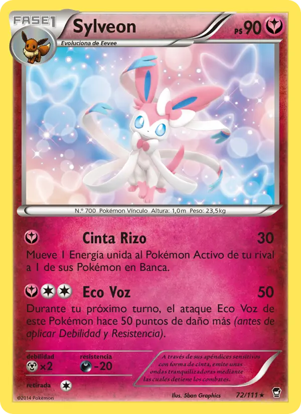Sylveon, Puños Furiosos Nº 72