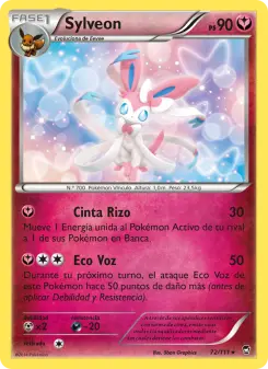Sylveon, Puños Furiosos No. 72 Normal