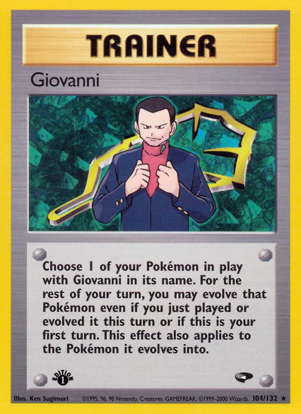 Giovanni, Gym Challenge Nº 104