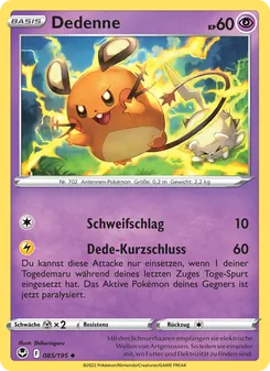 Dedenne, Silberne Sturmwinde No. 085 Normal