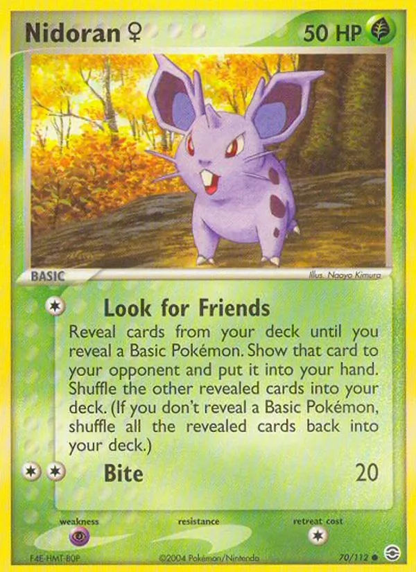 Nidoran♀, FireRed & LeafGreen No. 70