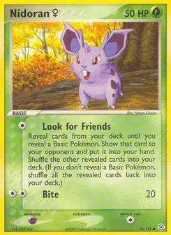 Nidoran♀, FireRed & LeafGreen No. 70 Normal
