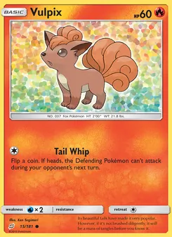 Vulpix, Team Up No. 15 Normal
