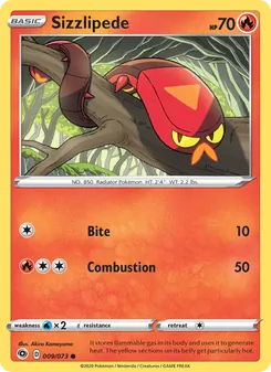 Sizzlipede, Champion's Path No. 9 Normal