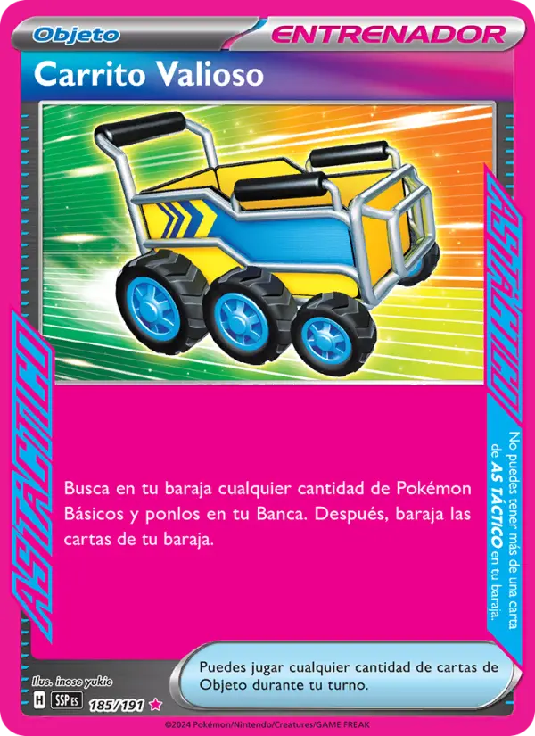 Carrito Valioso, Chispas Fulgurantes No. 185