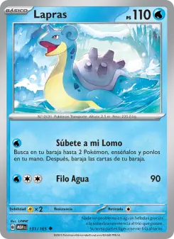 Lapras, 151 Nº 131 Normal