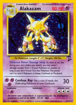 Alakazam, Base Set 2 No. 1
