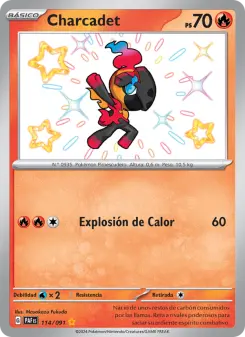 Charcadet, Destinos de Paldea No. 114 Holo