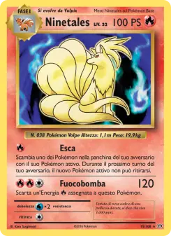 Ninetales, Evoluzioni No. 15 Normal