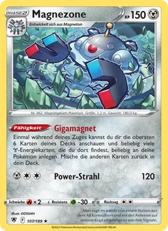 Magnezone, Astralglanz No. 107 Holo